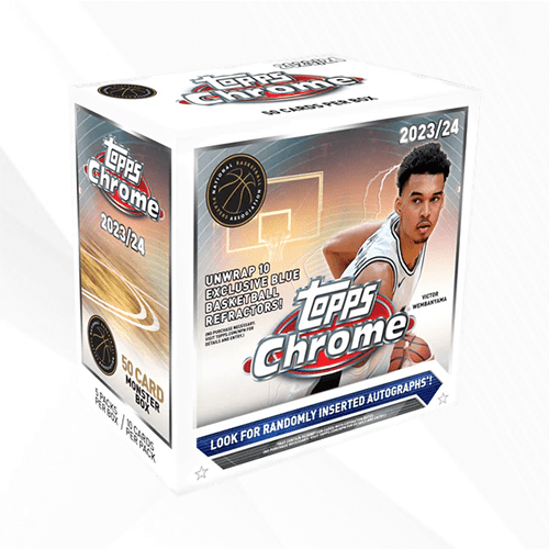 TOPPS chrome basketball 2024 Monster Box