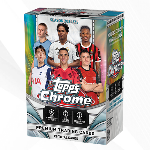 2024/25 Topps Chrome® UEFA Club Competitions Value Box