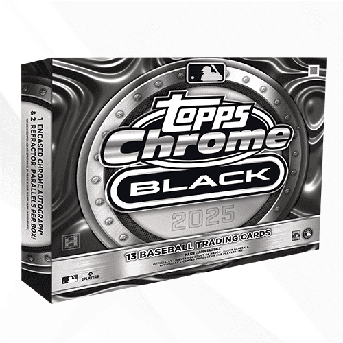 2025 Topps Chrome Black Baseball Hobby Box