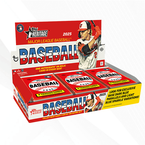 2025 Topps Heritage Baseball hobby