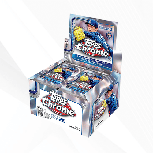 2025 Topps Chrome Baseball Hobby Jumbo Box
