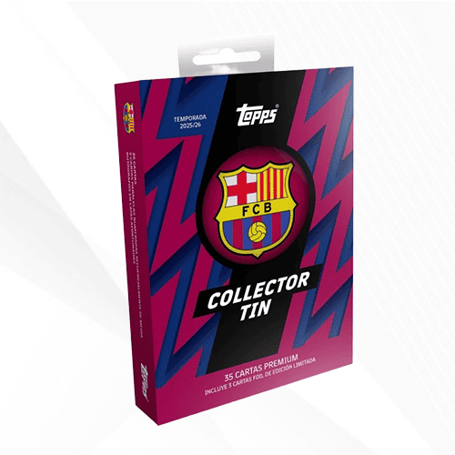 2025/26 Topps FC Barcelona Collector Tin