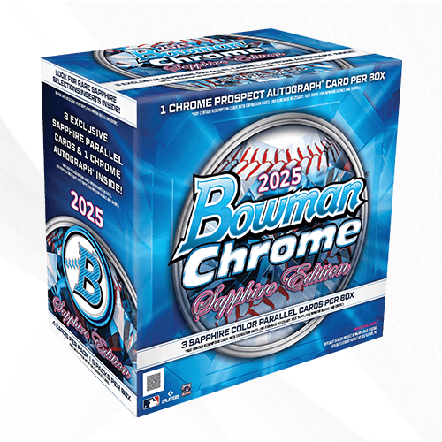 2025 Bowman Chrome® Sapphire Baseball - Hobby Box