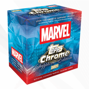 2025 Marvel Comics Chrome® Sapphire – Hobby Box
