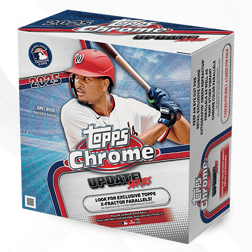 [PRECO] 2025 Topps Chrome® Baseball Update Series - Mega Box