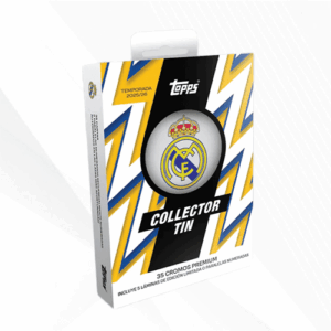 2025-26 Topps Soccer Real Madrid Collector Tin