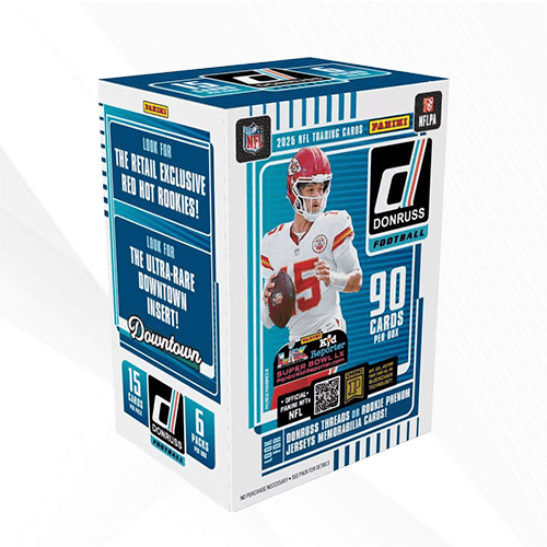 2025 Panini NFL Donruss Football Trading Card Blaster Box