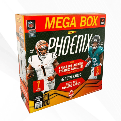 2025 Panini Phoenix Football Trading Cards Mega Box