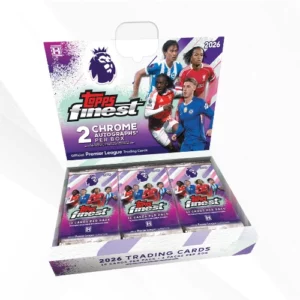 2026 Topps Chrome Premier League Soccer Hobby Box