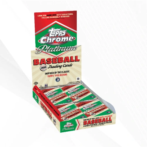 2025 Topps Chrome® Platinum Baseball - Hobby Box