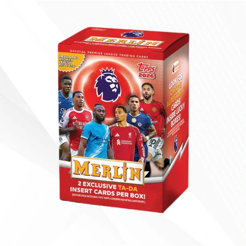 2025-26 Topps Soccer Merlin Premier League Soccer Value Box