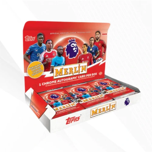 2025-26 Topps Merlin Premier League Hobby Box