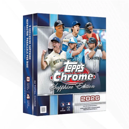 Topps Chrome Baseball 2026 - Sapphire Hobby Box