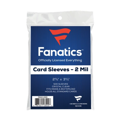 Fanatics Collectibles Supplies - Soft Sleeves (500 Count)