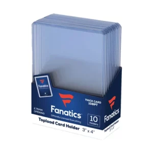 Fanatics Collectibles Supplies-Top Loaders -108 pt (10 Count)