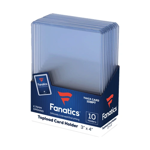 Fanatics Collectibles Supplies-Top Loaders -108 pt (10 Count)