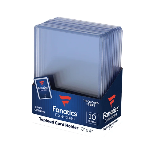 Fanatics Collectibles Supplies - Top Loaders - 138pt (10 Count)